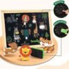 COOLJOY Puzzles Rompecabezas Magnéticos de Madera Juguete Educativo Tablero de Dibujo de Doble Cara para Niños Niña 3 Años 4 Años 5 Años - Acerca de 100 Piezas (Animal)
