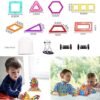 LIVEHITOP Bloques de Construcción Magnéticos 109 Piezas Set, Magnéticas Juegos de Construcción Educativos Creativos DIY Juguetes Regalo día del niño pour Niños y Niñas con Rueda de Fortuna