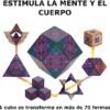 Shashibo Rompecabezas para Niños - Premiado Cubo Magnético Patentado con 36 Imanes de Tierras Raras - Asombroso Rompecabezas 3D – Juguete para Adultos Cubo Shashibo con más de 70 Formas (Spaced out)