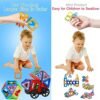 AOUVT 56 Pcs Bloques Construccion Niños Construcciones, Juego de Juguetes Magnéticos para Niños, Divertido Juguete de Construcción Educativo, Opción Niños y Niñas de 3 a 8 Años