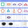 Theefun 136 Piezas Bloques de Construcción Magnéticos, Juguetes de Construcciones Magneticas Juguetes para Niños y Niñas 3 4 5 6 7 8 Años Creatividad y Educación Regalo