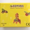 NEOVINSL 100Piezas Bloques de Construcción Magnéticos para Niños, Juegos de Viaje Imanes Regalos Cumpleaños Juguetes Educativos de 3 4 5 6 7 8 Años Infantil