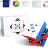 GAN 356 M con GES Extra, 3x3 Cubo Mágico Speed Puzzle de Gans Magnético Cube Juguete Rompecabezas Regalo (Standard)