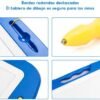 SGILE Pizarra Magnética Infantil, 42x32cm Grande Magnético Pintura de la Escritura Doodle Sketch Pad, Juguetes para Niños Infantiles