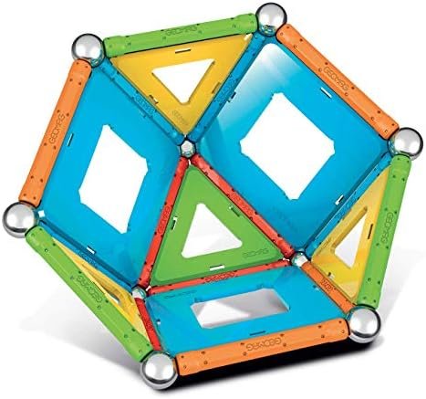Geomag- Confetti Juego de construcción magnética, Multicolor, a partir de 3 años, 83 Piezas (356)