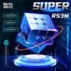 MOYU Super RS3M 2022 Cubo Magnético de Velocidad 3x3 Cubo Magnética Stickerless, Juego de Puzzle Mágico en 3D Mejorado, Regalo para Niños Adultos(MF8828 Versión Magnética)