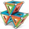 Geomag- Confetti Juego de construcción magnética, Multicolor, a partir de 3 años, 83 Piezas (356)