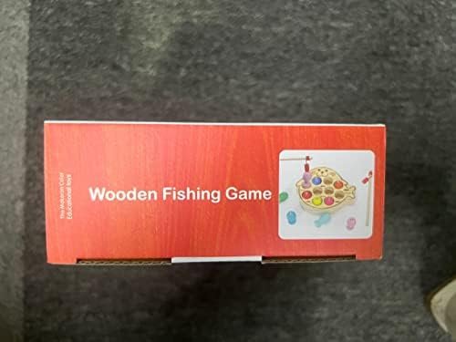 LEADSTAR Juguetes Niños 2 Años,Juguetes Montessori 2 Años,Juguetes de Madera,Juego de Pescar para Niños,Juegos Magneticos para Niños, Juegos Educativos Niños para 2 3 4 5 Años