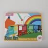 Juguetes Magnético de MaderaJuguetes Educativos Montessori Juego de Combinación de Colores & Clasificación Motricidad Fina Juguetesjuegos educativos niños 3 4 5 6 7 años de regalo (A-Train-Stil)