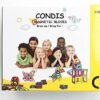 CONDIS 120 Piezas Bloques de Construcción Magnéticos, Juguetes Niños de 3 4 5 6 7 8 Años Juegos Educativos Viaje Juego de Imanes magneticas para Niños Niñas Montessori Regalos