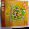 JoyPlus Juguetes Educativos Montessori, Juego de Pesca Magnético, Madera, Regalo Cumpleaños para Niños 2-5 Años (Rana)