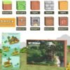 JauniQ Bloques magnéticos, Juego de Mundo magnético Build Mine, Juguetes para niños y niñas de 3, 4, 5, 6, 7, 8 años, Juguetes sensoriales Stem para niños pequeños