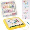 FORMIZON 2 en 1 Juguetes Montessori para Niños, Laberinto Magnético y Tablero Magnético de Dibujo, Juguetes Motricidad Fino, Regalos Educativos para Niños y Niñas 2 3 4 5 6 7 Años (Plastico)