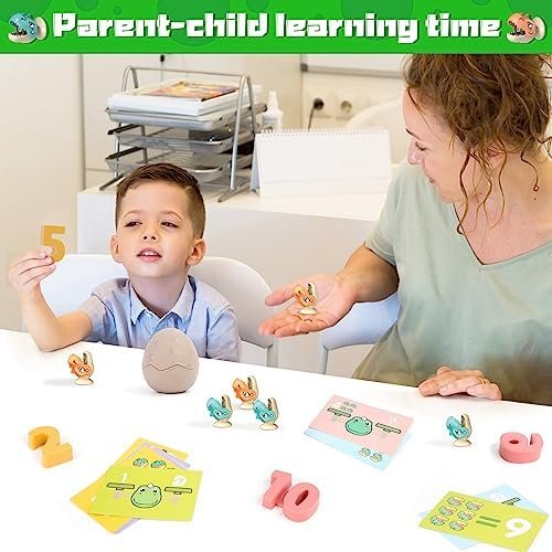 Juegos Magnéticos de Pesca 4 en 1, Juguetes Montessori con Juego de Equilibrio y Números de Aprendizaje,Juegos Educativos con 21 Peces 2 Cañas de Pescar 10 Tarjetas de Doble Cara de 3 años