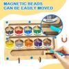 Madera Juego, Colores Clasificación Motricidad, Juegos Educativos, Motricidad Fina Juguetes, Educativos Montessori, Juguetesjuegos Educativos, Magnético Laberinto,Joyreal Juguetes Magnético