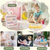 FORMIZON 2 en 1 Juguetes Montessori para Niños, Laberinto Magnético y Tablero Magnético de Dibujo, Juguetes Motricidad Fino, Regalos Educativos para Niños y Niñas 2 3 4 5 6 7 Años (Plastico)