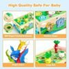 Juguetes Montessori Niños Niña 1 2 3 Años, Juguetes Magneticos de Madera con Juego de Pescar y Puzzles, Juegos Educativos Bebe 1 Año Cumpleaños Navidad Regalo
