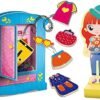 Liscianigiochi - Jouer Apprender Bois magnética-85897 L-Montessori – Muñeca de Madera con Ropa de Moda magnética – Juego Educativo Preescolar para niños a Partir de 4 años-85897 (85897)