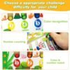 Juguetes Niños Niña 3 4 5 6 7 8 Años, 2 en 1 Juegos de Mesa con Laberinto Magnético, Juegos Montessori, Juegos Motricidad Fina, Juegos Educativos, Juguetes de Madera Juguetes Educativos 3 4 5 6 Años