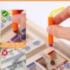 Kureny Juguetes Magnético de Madera, Juego Magnético Laberinto Montessori, Juguetes para Clasificar Colores,Motricidad Fina,Juegos Educativos,como Regalo para Niñas y Niños Mayores de 3 años