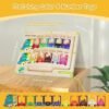 Juguetes Magnético de MaderaJuguetes Educativos Montessori Juego de Combinación de Colores & Clasificación Motricidad Fina Juguetesjuegos educativos niños 3 4 5 6 7 años de regalo (A-Train-Stil)