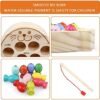 LEADSTAR Juguetes Niños 2 Años,Juguetes Montessori 2 Años,Juguetes de Madera,Juego de Pescar para Niños,Juegos Magneticos para Niños, Juegos Educativos Niños para 2 3 4 5 Años