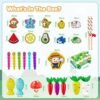 Juguetes Montessori Niños Niña 1 2 3 Años, Juguetes Magneticos de Madera con Juego de Pescar y Puzzles, Juegos Educativos Bebe 1 Año Cumpleaños Navidad Regalo