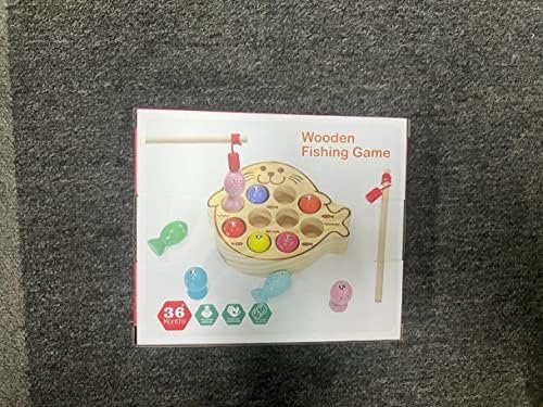 LEADSTAR Juguetes Niños 2 Años,Juguetes Montessori 2 Años,Juguetes de Madera,Juego de Pescar para Niños,Juegos Magneticos para Niños, Juegos Educativos Niños para 2 3 4 5 Años