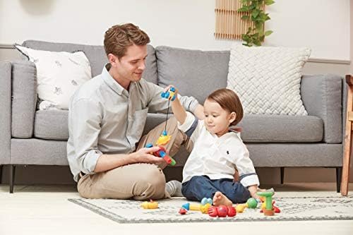 Stick-O Bloques de construcción magnéticos para niños a Partir de 1 año Juguetes de construcción Juguete de Pesca Educativo magnético para niñas Niños Montessori Juguetes Juego de 26 Piezas