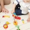 Stick-O Bloques de construcción magnéticos para niños a Partir de 1 año Juguetes de construcción Juguete de Pesca Educativo magnético para niñas Niños Montessori Juguetes Juego de 26 Piezas