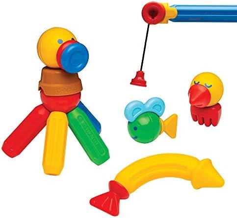 Stick-O Bloques de construcción magnéticos para niños a Partir de 1 año Juguetes de construcción Juguete de Pesca Educativo magnético para niñas Niños Montessori Juguetes Juego de 26 Piezas