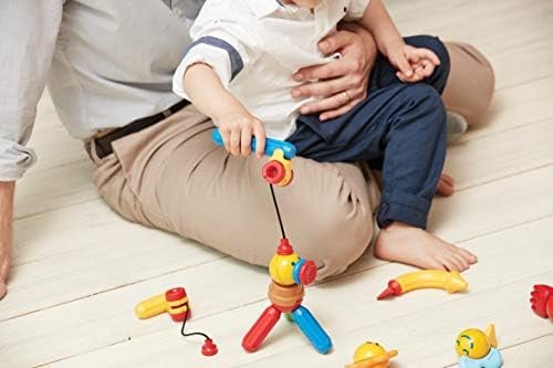 Stick-O Bloques de construcción magnéticos para niños a Partir de 1 año Juguetes de construcción Juguete de Pesca Educativo magnético para niñas Niños Montessori Juguetes Juego de 26 Piezas