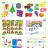 Coogam Preschool Magnetic Busy Book, 9 Pegatinas temáticas Juguetes sensoriales Habilidades motoras Finas Carpeta de Aprendizaje Libro silencioso Montessori Juguetes para niños