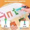 Juguetes Magnético de Madera Juguetes Educativos Montessori Juego de Combinación de Colores & Clasificación Motricidad Fina Montessori Juguetes Puzzles Selección de Colores 3 4 5 6 7 años de Regalo