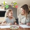 Juguetes Magnético de Madera - Juguetes Educativos Montessori, Juego de Combinación de Colores & Clasificación Motricidad Fina Juguetes Niños 3 4 5 6 Años Juegos Educativos