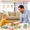 Juguetes Montessori Madera 1 Años, Montessori Educativos Juegos Niños 1 2 3 4 5 años, Juguete Magneticos con Juego de Pescar y Puzzles para de 1-5 Años Regalos de Cumpleaños Navidad