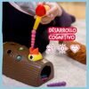 Nene Toys Pajarito Carpintero – Juguete Educativo Magnético para Niños de 2+ Años – Mejora Habilidades Motoras Finas y Reconocimiento de Colores – Juego Educativo para Niños y Niñas de 2 3 Años