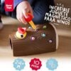 Nene Toys Pajarito Carpintero – Juguete Educativo Magnético para Niños de 2+ Años – Mejora Habilidades Motoras Finas y Reconocimiento de Colores – Juego Educativo para Niños y Niñas de 2 3 Años