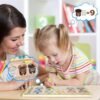 Gifitizi Juguetes Montessori 1 2 3 Años, Juego Magnético Laberinto Juguetes Niños 2 3 4 5 6 Años Juegos Educativos Niños 1-6 Años Regalos Niñas 2 3 4 Años Juegos Niña 2 3 4 5 Años Regalos Cumpleaños