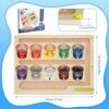 Gifitizi Juguetes Montessori 1 2 3 Años, Juego Magnético Laberinto Juguetes Niños 2 3 4 5 6 Años Juegos Educativos Niños 1-6 Años Regalos Niñas 2 3 4 Años Juegos Niña 2 3 4 5 Años Regalos Cumpleaños
