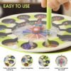 Juguetes Magnético de Madera - Juguetes Educativos Montessori, Juego de Combinación de Colores & Clasificación Motricidad Fina Juguetes Niños 3 4 5 6 Años Juegos Educativos