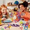 Desire Deluxe Bloques de Construcción Magnéticos Infantiles - Juego Creativo Educativo de 94 Piezas de Formas Geométricas con Imanes para Estimular la Imaginación Niños y Niñas