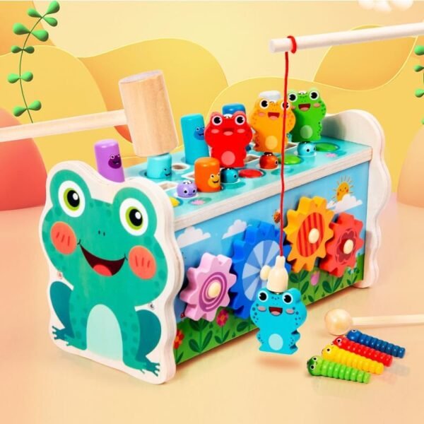 Juguetes Montessori Niños Niña 1 2 3 Año Juegos Educativos Niños Niña 3 4 5 6 Años con Xilofono Juguetes Magneticos de Madera Juego Brinquedos Bebe Cumpleaños Navidad Regalo Niña Niños 2 3 4 5 6 años
