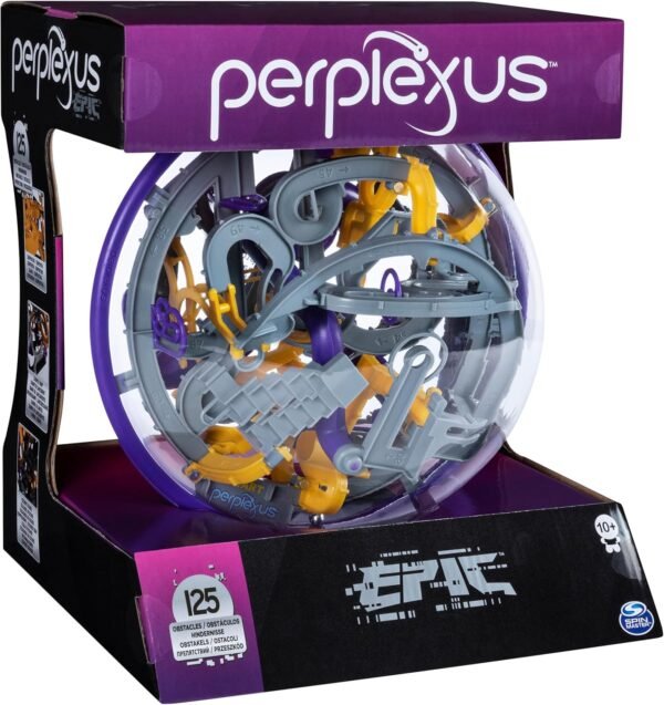 PERPLEXUS - Rompecabezas PERPLEXUS Epic - Bola Laberinto 3D con 125 Obstáculos - 6053141 - Juguetes Niños 8 años +
