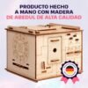 ESC Welt Space Box - Caja Rompecabezas de Madera con Compartimentos Ocultos para Adolescentes y Adultos - Caja Secreta para Jugar en Familia - Caja Escape Room para Fanáticos de los Rompecabezas