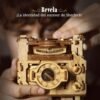 iDventure Cluebox Pro - La Cámara de Sherlock - Juego de Escape Room - Puzzle 3D de Madera - Caja Secreta Japonesa - Regalo Original - Caja para Dinero Boda - Rompecabezas Originales para Adultos