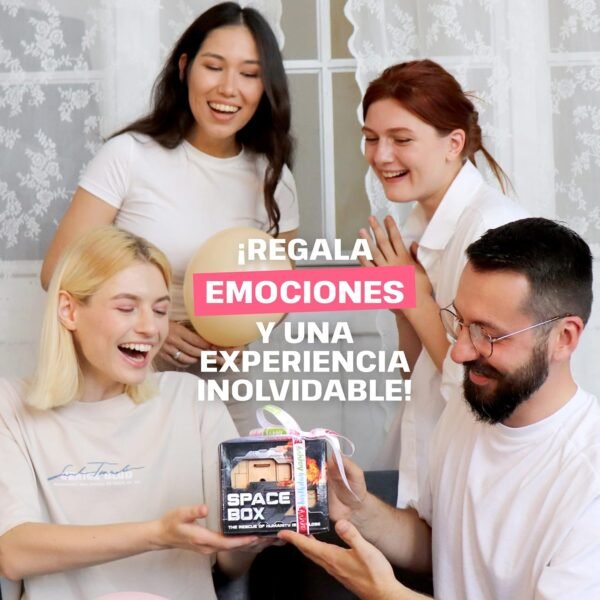 ESC Welt Space Box - Caja Rompecabezas de Madera con Compartimentos Ocultos para Adolescentes y Adultos - Caja Secreta para Jugar en Familia - Caja Escape Room para Fanáticos de los Rompecabezas