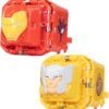 Battle Cubes Paquete de 2 Vengadores - Iron Man y Thor, Papel de Roca, Juego de Tijeras