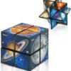 Euclidean Cube Star Cube 2 en 1 Yoshimoto Cube para niños y adultos, regalo de juguete para niños y niñas de 8 a 12 años