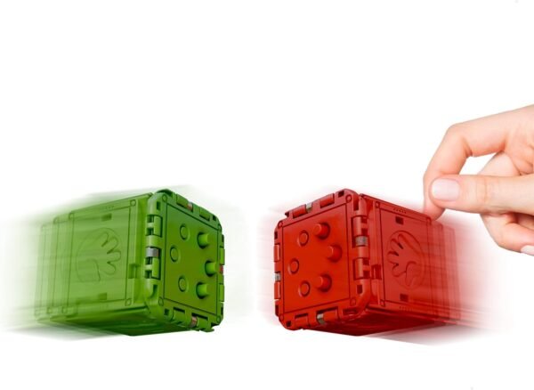 Battle Cubes Paquete de 2 Vengadores - Iron Man y Thor, Papel de Roca, Juego de Tijeras